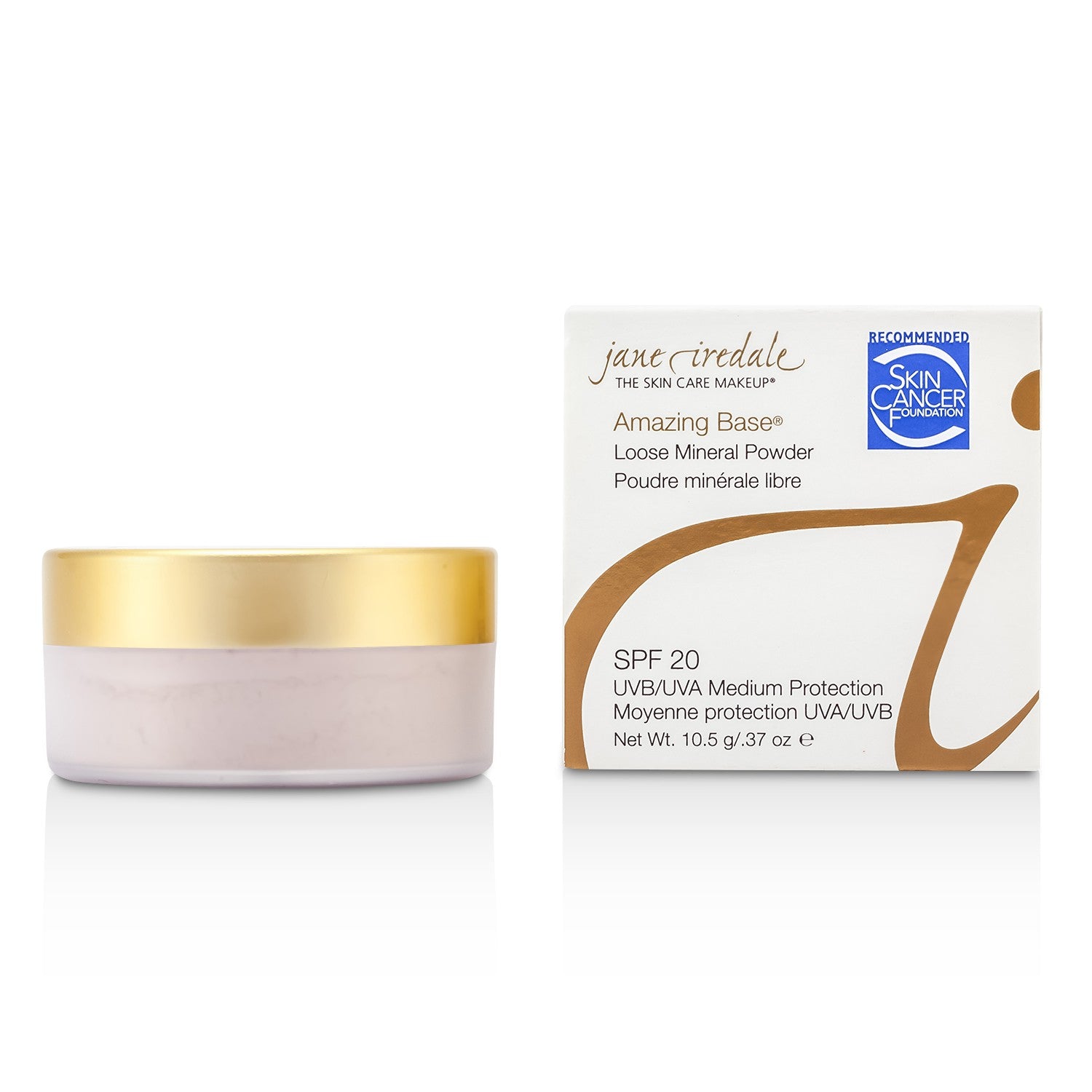 Jane Iredale/ジェーンアイルデール+アメイジングベース SPF20 PA+++10.5g/0.37oz+Ivory ブランドコスメ